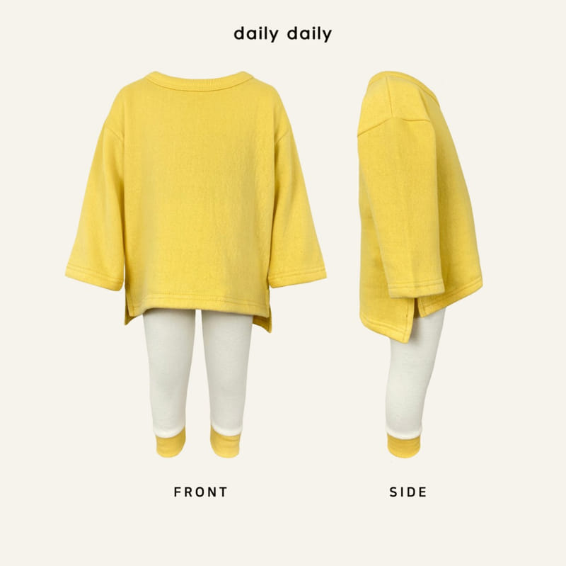 DAILY DAILY - Korean Children Fashion - #Kfashion4kids - Rainbow Unbalance Top Bottom Set - 10