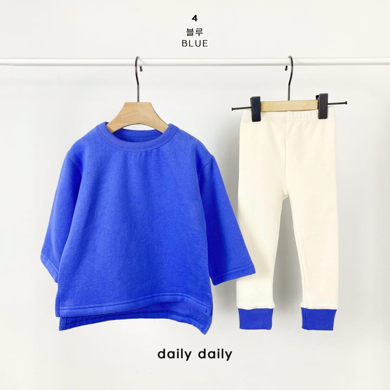 DAILY DAILY - Korean Children Fashion - #Kfashion4kids - Rainbow Unbalance Top Bottom Set - 5