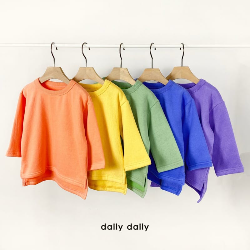 DAILY DAILY - Korean Children Fashion - #Kfashion4kids - Rainbow Unbalance Top Bottom Set - 7