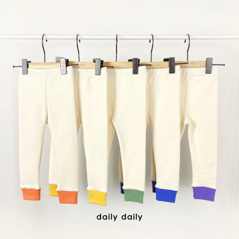 DAILY DAILY - Korean Children Fashion - #Kfashion4kids - Rainbow Unbalance Top Bottom Set - 8