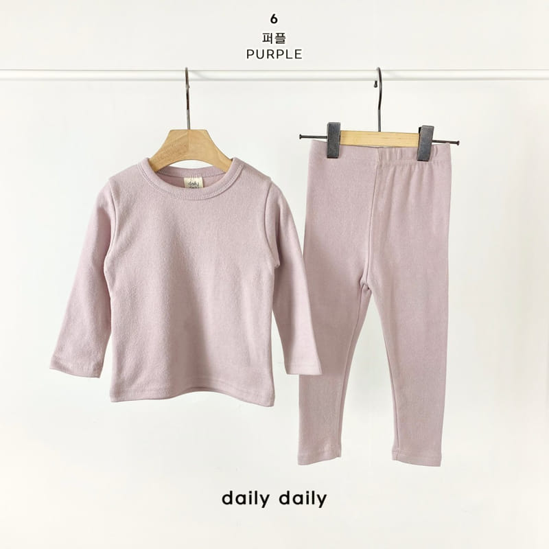 DAILY DAILY - Korean Children Fashion - #Kfashion4kids - Dang Dang Fleece Easywear - 8