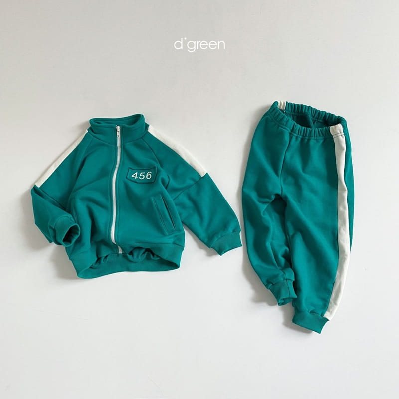 DIGREEN - Korean Children Fashion - #Kfashion4kids - Squid Game Top Bottom Set - 3