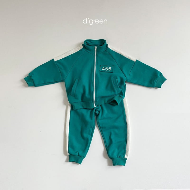 DIGREEN - Korean Children Fashion - #Kfashion4kids - Squid Game Top Bottom Set - 4