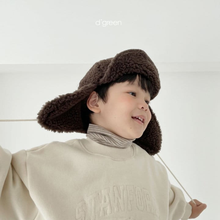 DIGREEN - Korean Children Fashion - #Kfashion4kids - Fluffy Hat - 4