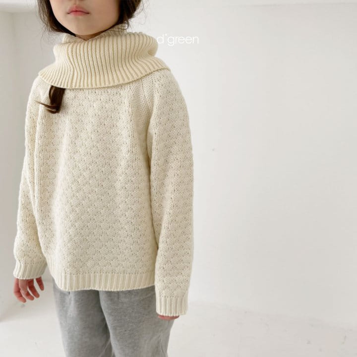 DIGREEN - Korean Children Fashion - #Kfashion4kids - Croiffle Knit - 2