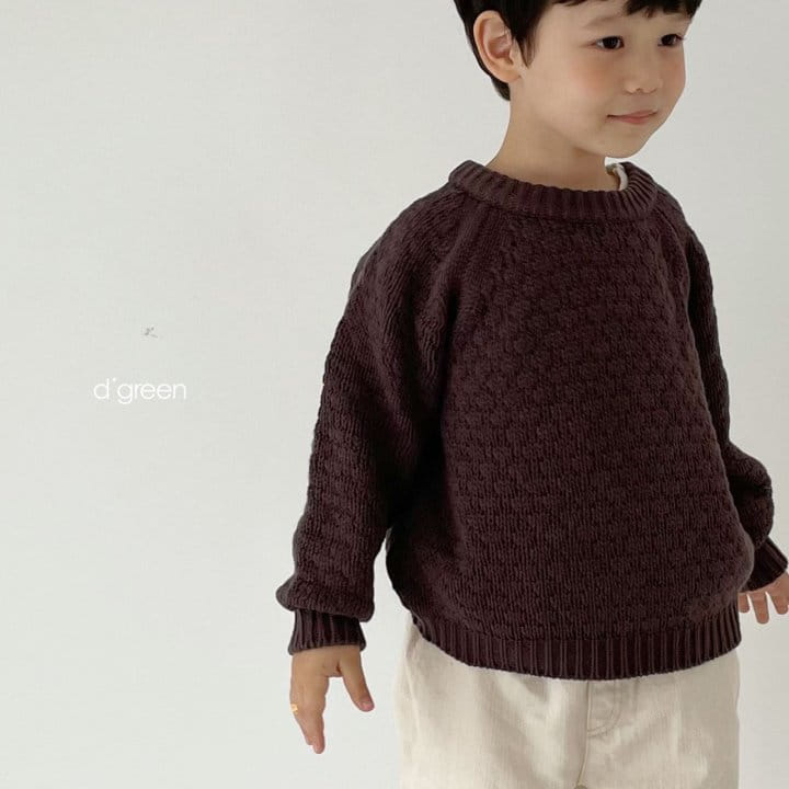 DIGREEN - Korean Children Fashion - #Kfashion4kids - Croiffle Knit - 3
