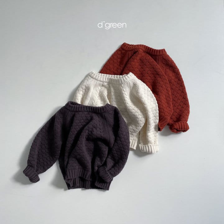 DIGREEN - Korean Children Fashion - #Kfashion4kids - Croiffle Knit - 4