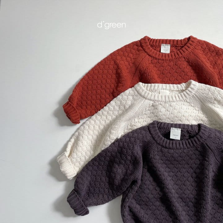 DIGREEN - Korean Children Fashion - #Kfashion4kids - Croiffle Knit - 5