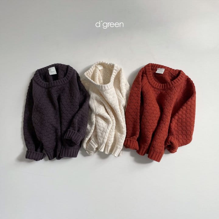 DIGREEN - Korean Children Fashion - #Kfashion4kids - Croiffle Knit - 8