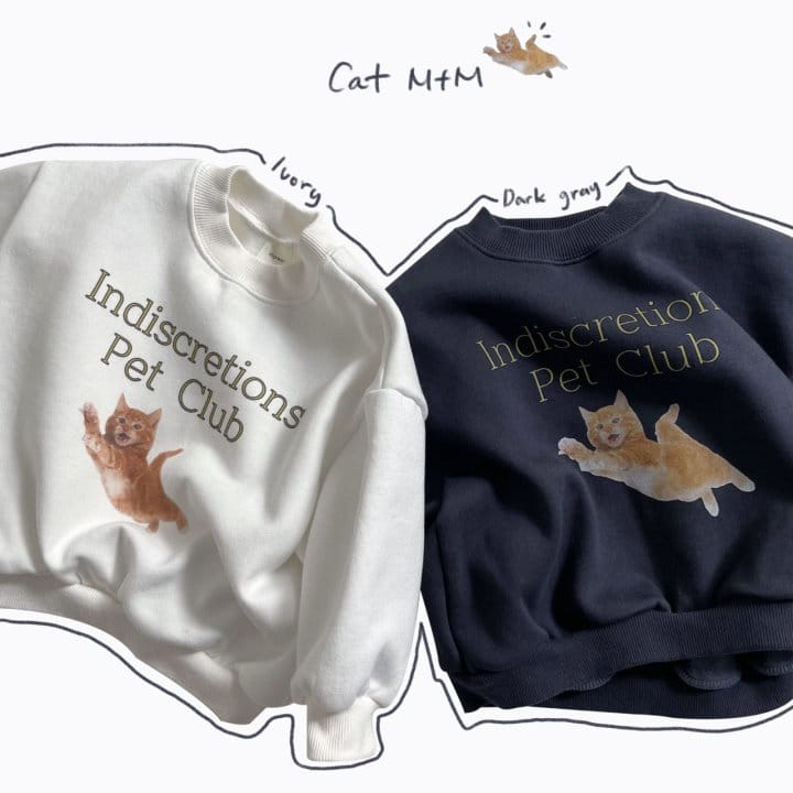 DIGREEN - Korean Children Fashion - #Kfashion4kids - Kitty Sweatshirt