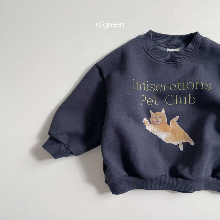 DIGREEN - Korean Children Fashion - #Kfashion4kids - Kitty Sweatshirt - 12