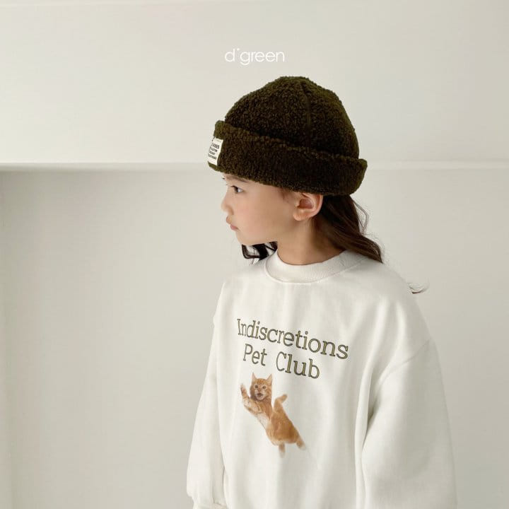 DIGREEN - Korean Children Fashion - #Kfashion4kids - Kitty Sweatshirt - 3