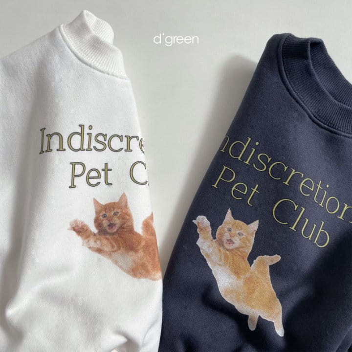 DIGREEN - Korean Children Fashion - #Kfashion4kids - Kitty Sweatshirt - 7
