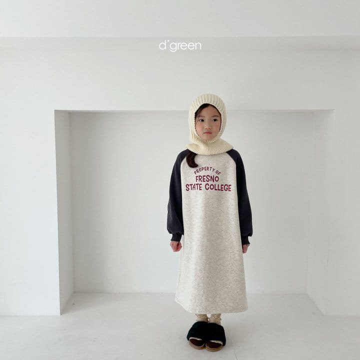 DIGREEN - Korean Children Fashion - #Kfashion4kids - Vintage Raglan One-piece
