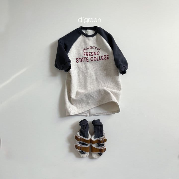 DIGREEN - Korean Children Fashion - #Kfashion4kids - Vintage Raglan One-piece - 4