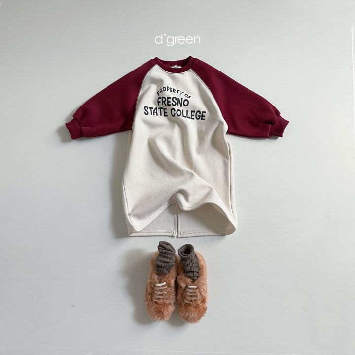 DIGREEN - Korean Children Fashion - #Kfashion4kids - Vintage Raglan One-piece - 5