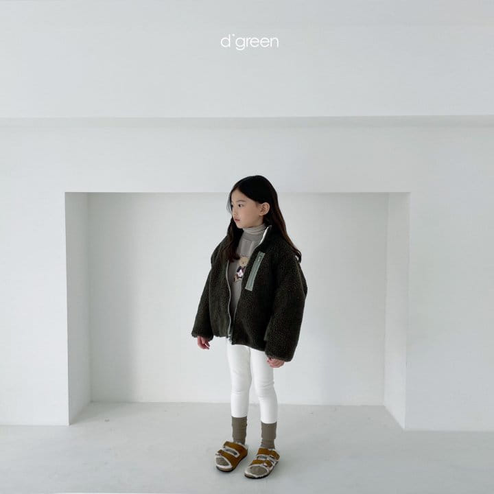 DIGREEN - Korean Children Fashion - #Kfashion4kids - Mink Leggings - 2