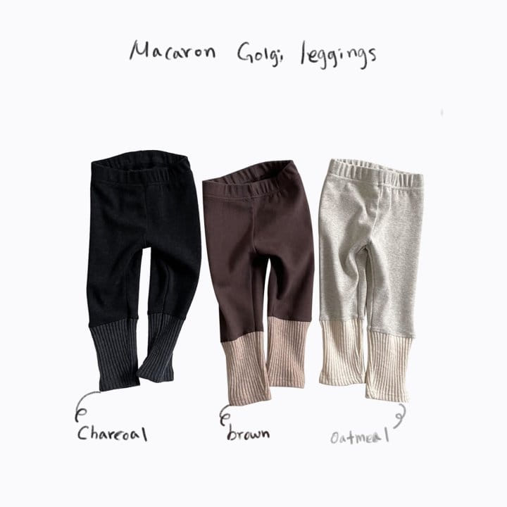 DIGREEN - Korean Children Fashion - #Kfashion4kids - Macaroon Leggings - 4