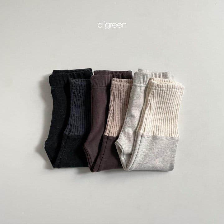 DIGREEN - Korean Children Fashion - #Kfashion4kids - Macaroon Leggings - 6