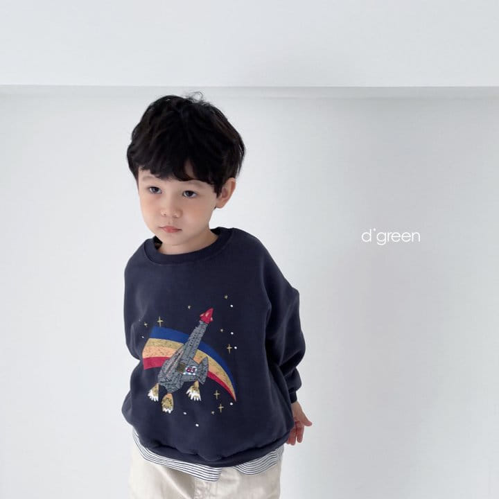 DIGREEN - Korean Children Fashion - #Kfashion4kids - Rocket Sweatshirt