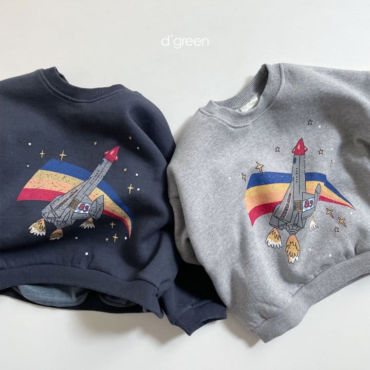 DIGREEN - Korean Children Fashion - #Kfashion4kids - Rocket Sweatshirt - 3