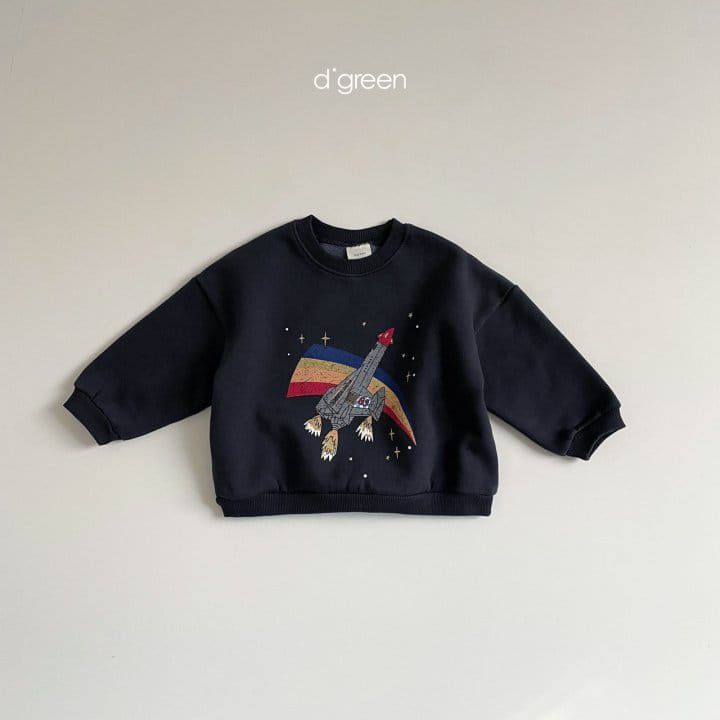 DIGREEN - Korean Children Fashion - #Kfashion4kids - Rocket Sweatshirt - 4