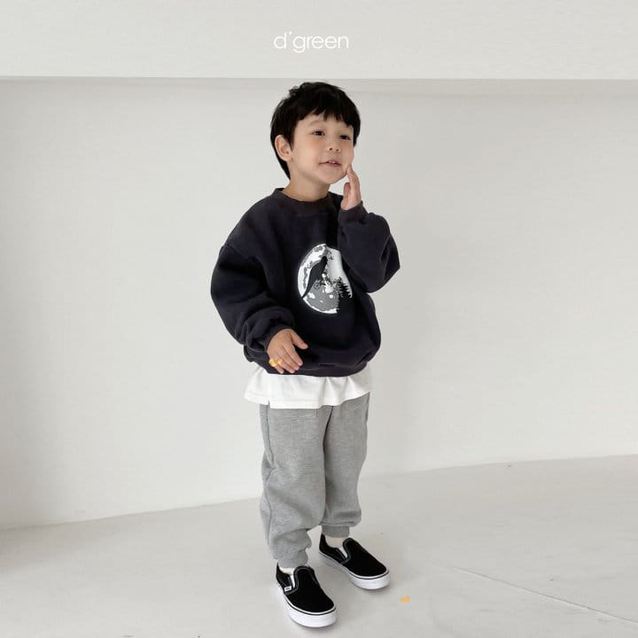 DIGREEN - Korean Children Fashion - #Kfashion4kids - Dino Moon Sweatshirt - 2