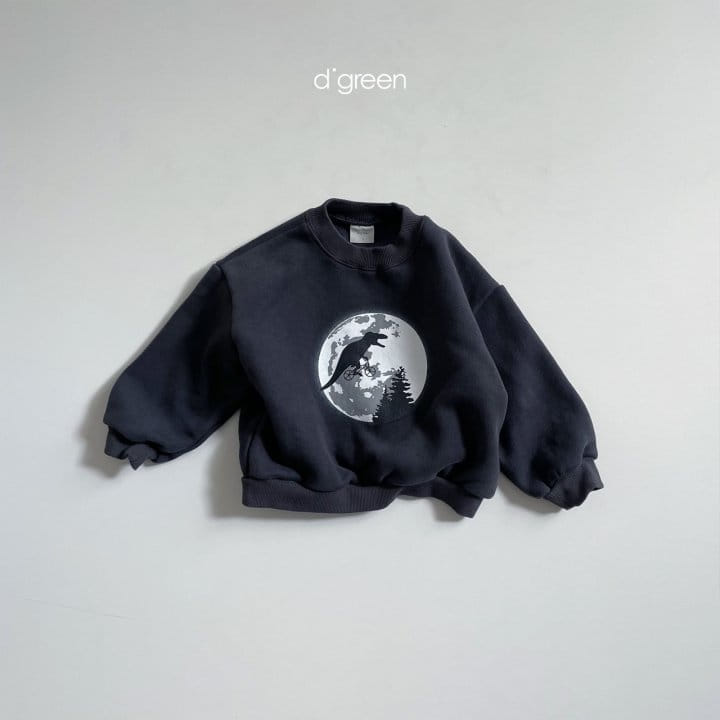 DIGREEN - Korean Children Fashion - #Kfashion4kids - Dino Moon Sweatshirt - 3