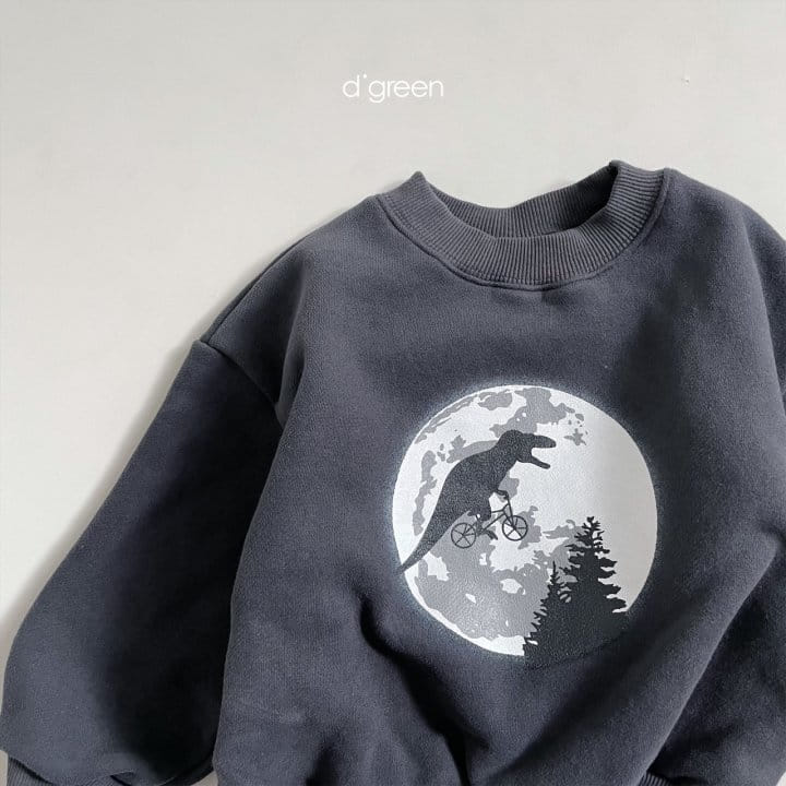 DIGREEN - Korean Children Fashion - #Kfashion4kids - Dino Moon Sweatshirt - 5