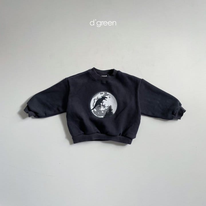 DIGREEN - Korean Children Fashion - #Kfashion4kids - Dino Moon Sweatshirt - 8