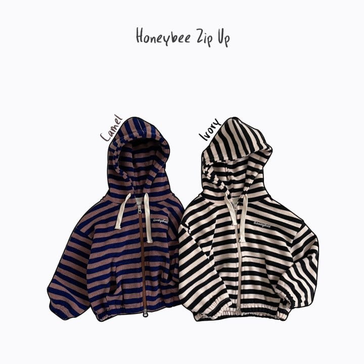 DIGREEN - Korean Children Fashion - #Kfashion4kids - Honey Bee Zip-up