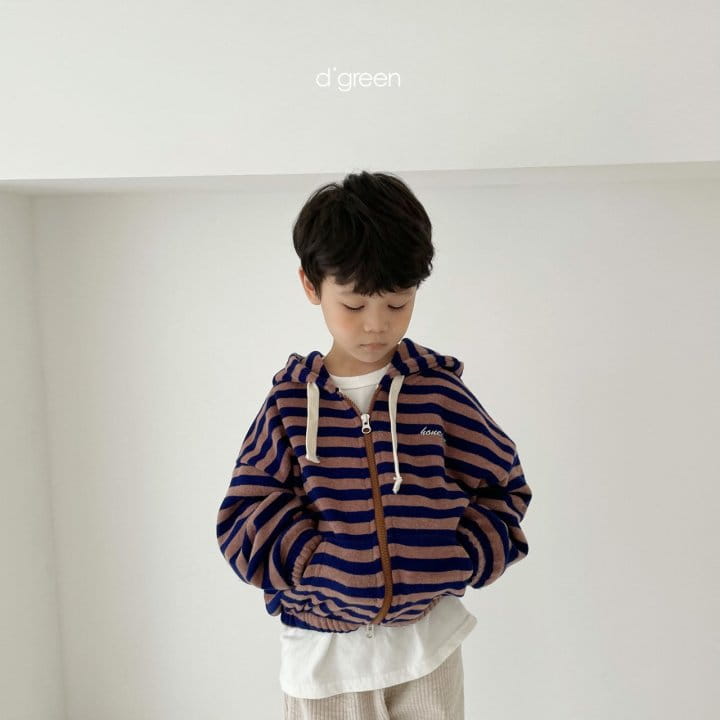 DIGREEN - Korean Children Fashion - #Kfashion4kids - Honey Bee Zip-up - 4