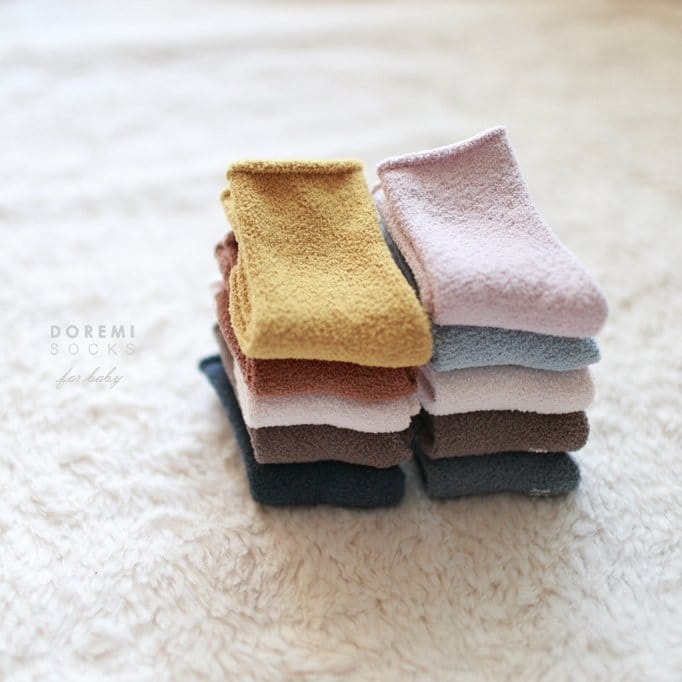 DOREMI SOCKS - Korean Children Fashion - #Kfashion4kids - Sleep Dol Doli Socks [set of 5] - 10