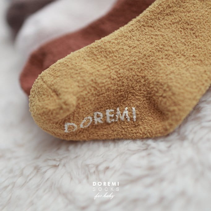 DOREMI SOCKS - Korean Children Fashion - #Kfashion4kids - Sleep Dol Doli Socks [set of 5] - 3