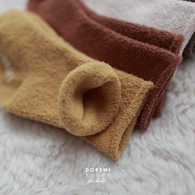 DOREMI SOCKS - Korean Children Fashion - #Kfashion4kids - Sleep Dol Doli Socks [set of 5] - 4