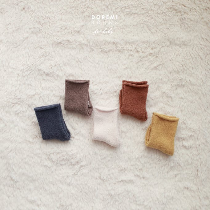 DOREMI SOCKS - Korean Children Fashion - #Kfashion4kids - Sleep Dol Doli Socks [set of 5] - 5