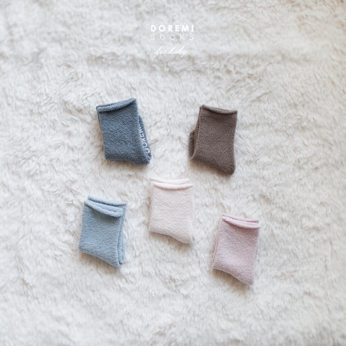 DOREMI SOCKS - Korean Children Fashion - #Kfashion4kids - Sleep Dol Doli Socks [set of 5] - 9