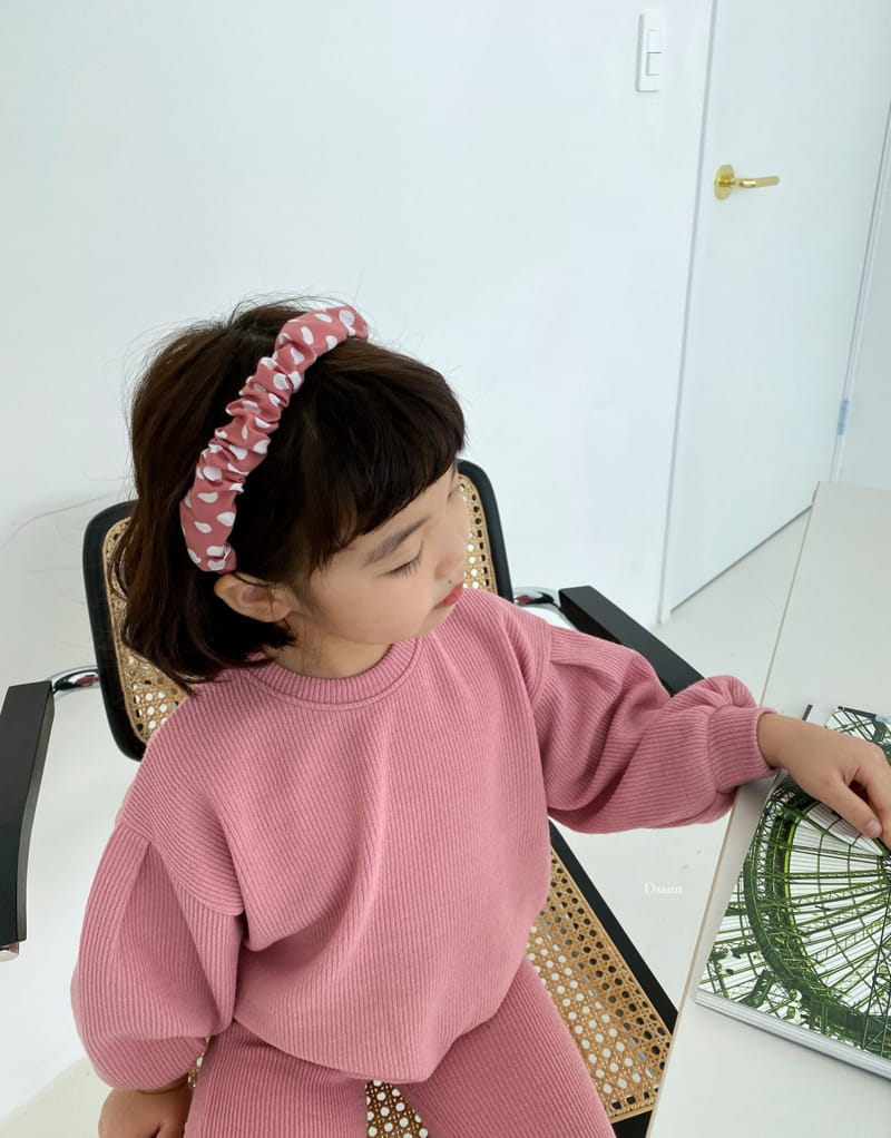 DSAINT - Korean Children Fashion - #Kfashion4kids - Lovely Knit Bootscut Top Bottom Set - 5