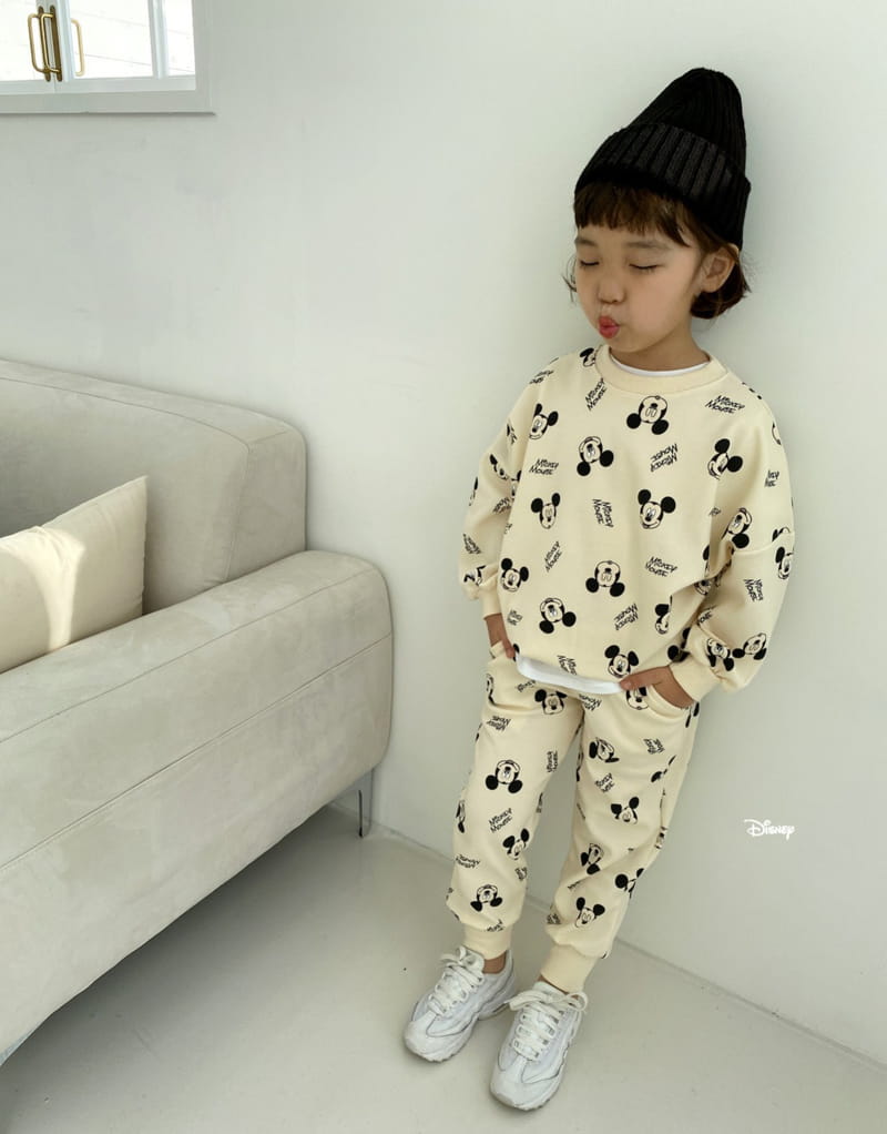 DSAINT - Korean Children Fashion - #Kfashion4kids - Pattern Mickey Top Bottom One-piece - 10
