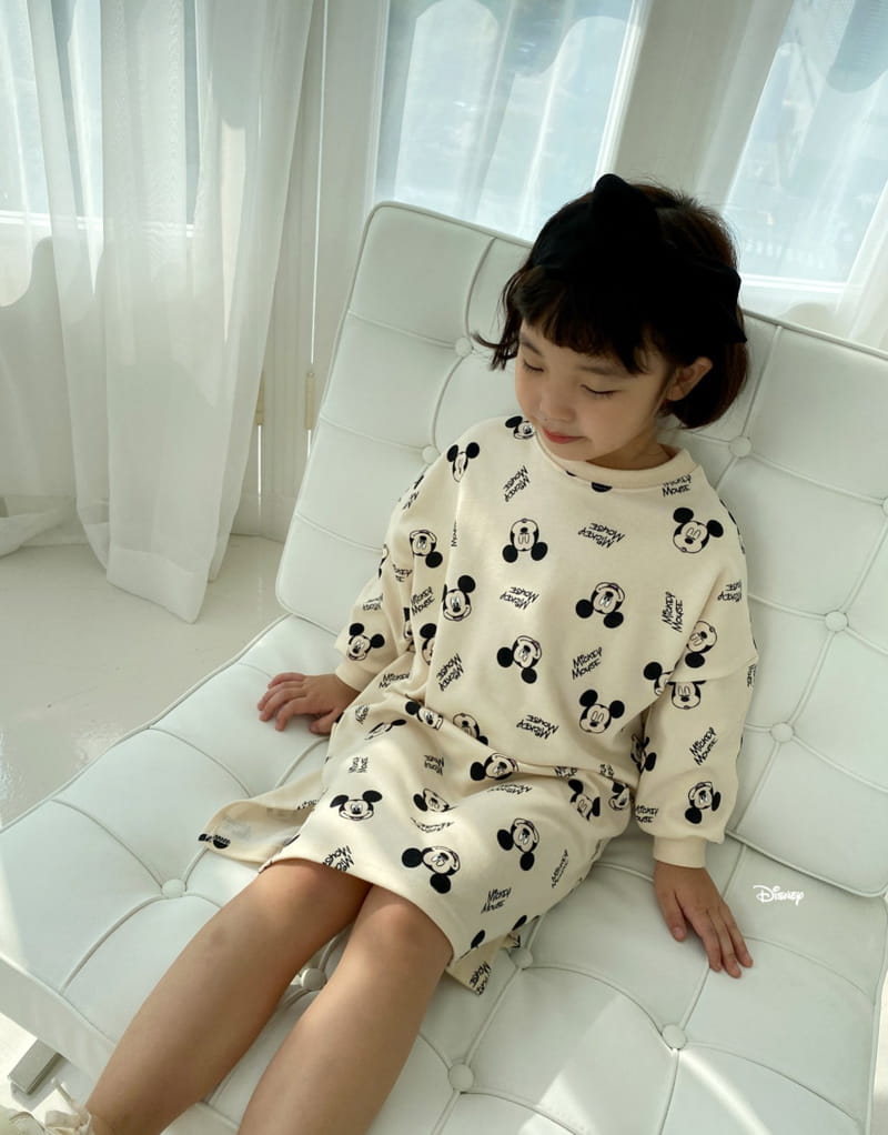 DSAINT - Korean Children Fashion - #Kfashion4kids - Pattern Mickey Top Bottom One-piece - 11