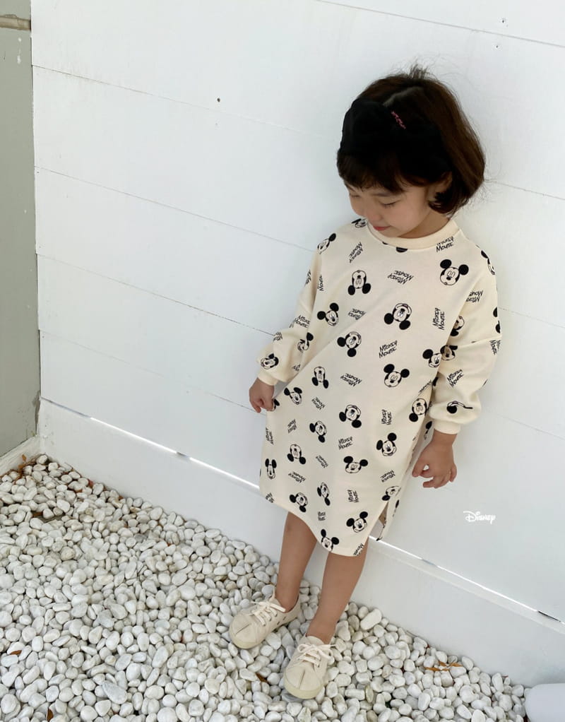 DSAINT - Korean Children Fashion - #Kfashion4kids - Pattern Mickey Top Bottom One-piece - 12