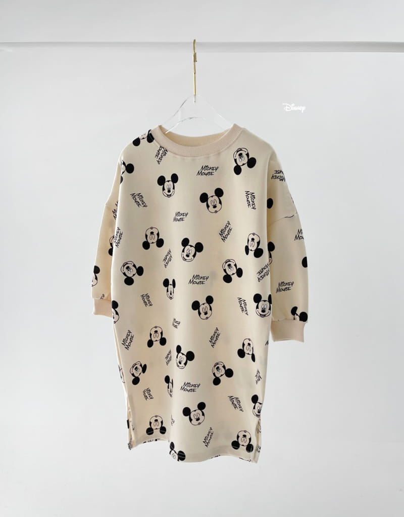 DSAINT - Korean Children Fashion - #Kfashion4kids - Pattern Mickey Top Bottom One-piece - 3