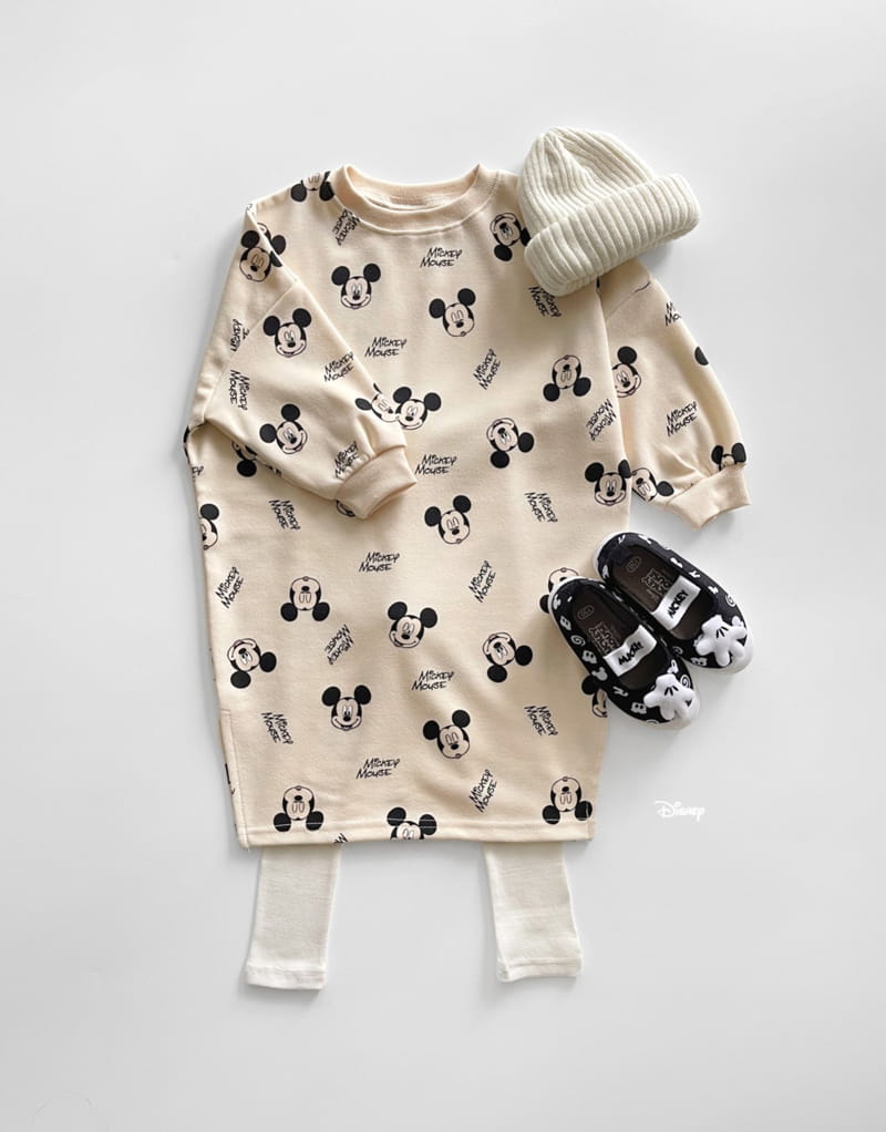DSAINT - Korean Children Fashion - #Kfashion4kids - Pattern Mickey Top Bottom One-piece - 5