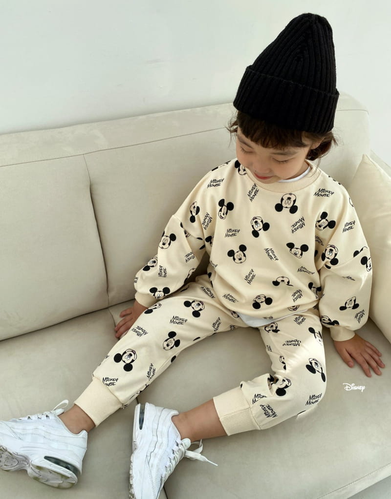 DSAINT - Korean Children Fashion - #Kfashion4kids - Pattern Mickey Top Bottom One-piece - 7