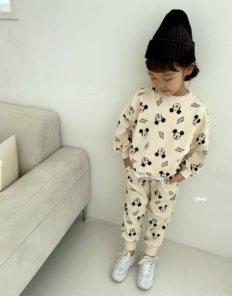 DSAINT - Korean Children Fashion - #Kfashion4kids - Pattern Mickey Top Bottom One-piece - 8