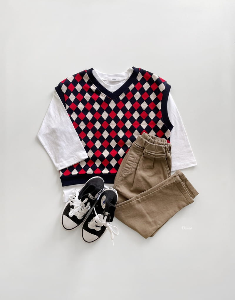 DSAINT - Korean Children Fashion - #Kfashion4kids - Bom Bom Vest - 10