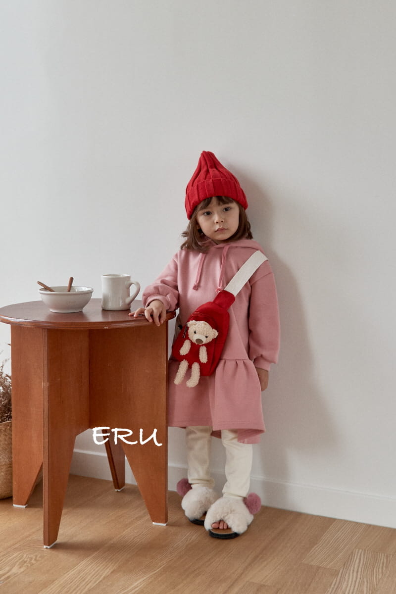 E.RU - Korean Children Fashion - #Kfashion4kids - Rabbit Hoody One-piece