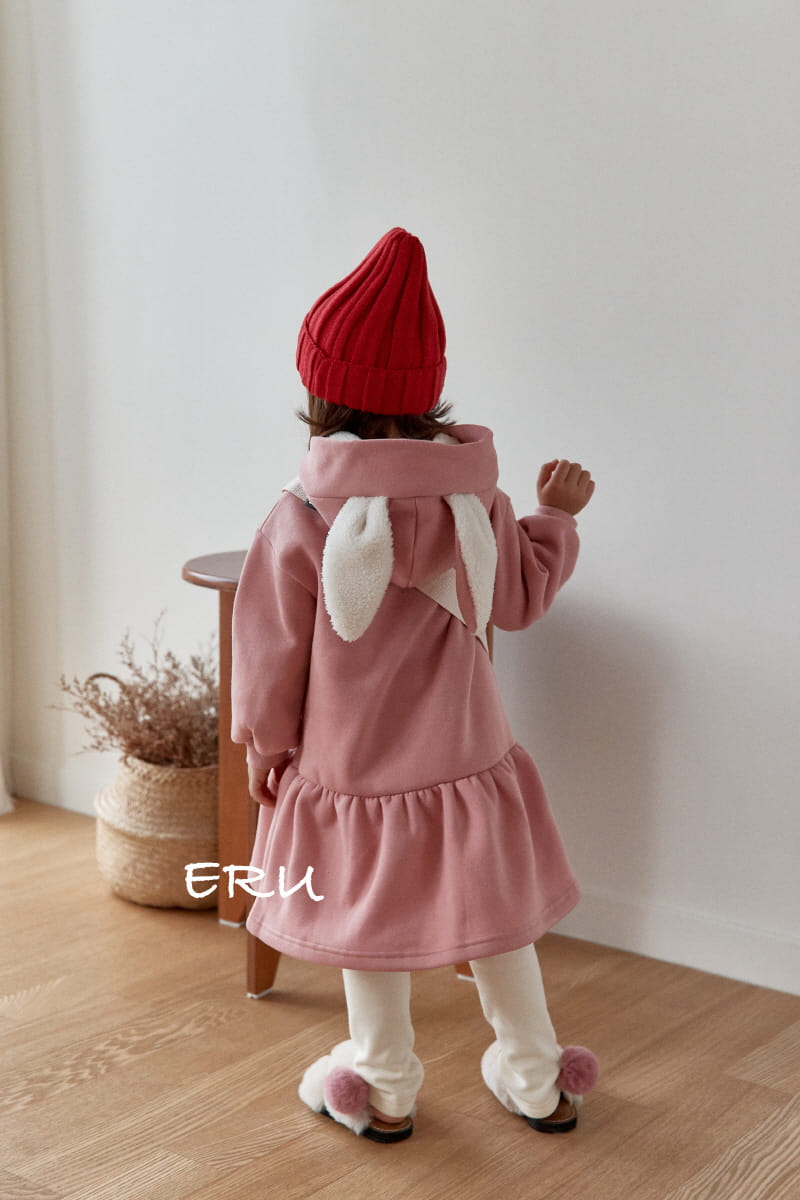 E.RU - Korean Children Fashion - #Kfashion4kids - Rabbit Hoody One-piece - 11
