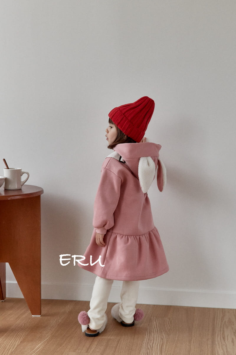 E.RU - Korean Children Fashion - #Kfashion4kids - Rabbit Hoody One-piece - 9