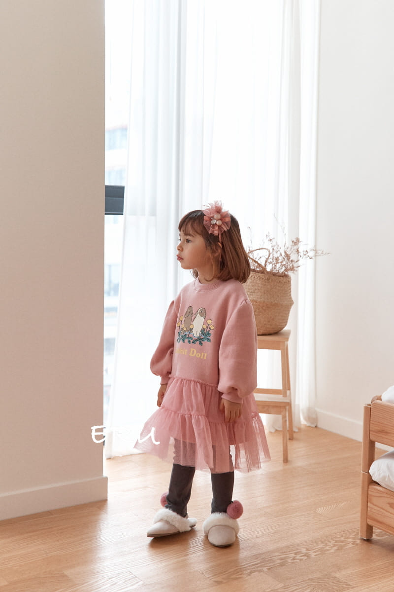 E.RU - Korean Children Fashion - #Kfashion4kids - Rabbit Mesh One-piece - 10